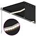 Tenda Automatica Parasole LED Sensore Vento 4,5x3m Antracite - Foto miniatura 7