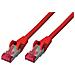 RJ45 / RJ45 Cat6a 20m, Cat6a, S / FTP (S-STP) , RJ-45, RJ-45, Maschio / maschio, Rosso - Foto miniatura 1