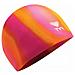 Wrinkle Free Silicone Swim Cap Unica Arancione Fluo - Foto miniatura 1