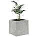 Fioriera Grigio Cemento 40x40x40 Cm In Legno Multistrato - Foto miniatura 3