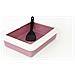 Lettiera Toilette Per Gatti Rettangolare 44x34x11cm Con Paletta Mod 700092 Rosa - Foto miniatura 1