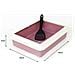 Lettiera Toilette Per Gatti Rettangolare 44x34x11cm Con Paletta Mod 700092 Rosa - Foto miniatura 4
