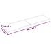 Piano Tavolo Marrone 180x50x (2-6) cm Massello Rovere Trattato - Foto miniatura 8