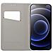Smart Book Custodia A Libro Poket Flip Cover Case Per Apple Iphone 15 Black - Foto miniatura 3