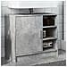 Mobile Lavabo Grigio Cemento 63x29x55 Cm In Legno Multistrato - Foto miniatura 1