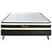 Kit Rete E Materasso Matrimoniale Flexy 140x190cm - Spessore : 22cm - Molle Insacchettate E Memory Foam - Rigido - Foto miniatura 4