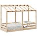 Letto Per Bambini Con Tetto 90x190 Cm In Legno Massello Di Pino - Foto miniatura 2