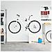 Supporto Riparazione Bici Da Parete Pieghevole In Acciaio - Foto miniatura 3