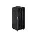 Free Standing Rack 19inch Cabinet 27u 600x600 Glass Door Lcd Flat Pack Black Rack Indipendenti - Foto miniatura 3