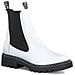 White Casual Closed Booties Stivaletti Pelle Scarpe Donna Bianco Eu 40, 1-25455-29 100 - Foto miniatura 2