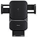 Supporto Da Auto Per Smartphone Con Ricarica Wireless Da 15w, Nero - Foto miniatura 1