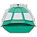 Tenda da Spiaggia 2 Persone Verde Rilascio Rapido Impermeabile - Foto miniatura 9