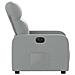 Poltrona Elettrica Reclinabile Grigio Chiaro in Tessuto - Foto miniatura 9
