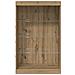 Credenza con luci LED Rovere Artigianale 60,5x37x100 cm - Foto miniatura 5