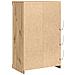 Credenza con luci LED Rovere Artigianale 60,5x37x100 cm - Foto miniatura 7