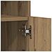 Credenza con luci LED Rovere Artigianale 60,5x37x100 cm - Foto miniatura 9