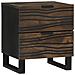 Set di Comodini 2 pcs 40x33.5x46 cm Legno Massello Mango - Foto miniatura 4