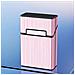 Portasigarette In Metallo Per 20 Sigarette Di Dimensioni Standard - Chiusura Magnetica, A Prova Di Umidità Pink - Foto miniatura 2