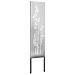 Schermo per privacy in giardino Floreale Argento 32 x 140 cm - Foto miniatura 4