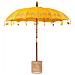 Parasol Balinese Giallo 210-220 cm Cotone, legno massello - Foto miniatura 1