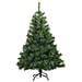 Albero di Natale artificiale con 150 LED Verde 120 cm PE e PVC - Foto miniatura 6