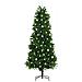 Albero di Natale con 300 LED con supporto Verde 240 cm PE - Foto miniatura 4