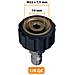 Connettore Rapido Per Idropulitrici Compatibile Con Kärcher Hd Hds - Filettatura M22x1,5mm, Diametro 14mm | Alta Compatibilità E Facilità Di Installazione - Foto miniatura 5