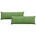 Cuscini da Divano 2 pcs Verde chiaro 120 x 40 cm - Foto miniatura 1