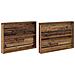 Scaffale per riviste 2 pcs Legno vecchio 100 x 12 x 70 cm - Foto miniatura 1