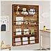 Scaffale per riviste 2 pcs Legno vecchio 100 x 12 x 70 cm - Foto miniatura 2