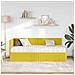 Struttura Letto Angolare con Materasso 2 pcs Giallo Velluto - Foto miniatura 3