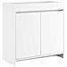 Mobiletto da Bagno Sotto Lavabo Bianco 78,5 x 37,5 x 81 cm - Foto miniatura 1