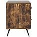 Armadio da Notte con cassetto Rovere Fumo 62 x 34,5 x 47,5 cm - Foto miniatura 5