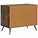 Armadio da Notte con cassetto Rovere Fumo 62 x 34,5 x 47,5 cm - Foto miniatura 6