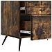 Armadio da Notte con cassetto Rovere Fumo 62 x 34,5 x 47,5 cm - Foto miniatura 8