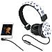 Cuffie Hi-Deejay On-Ear con Control Talk Colore Nero e Bianco - Foto miniatura 1