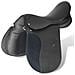 Set Sella Equitazione 17,5"" In Pelle Naturale Nera 18 Cm 5-in-1 - Foto miniatura 5