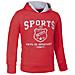 Felpa Bambino Fitness Hoodie Boy 6a Rosso - Foto miniatura 1