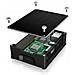 Case F Raspberry Pi 2 B + 3 B Alu Cover + Mesh - Foto miniatura 3