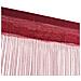 2 Pz Tende A Fili 140x250 Cm Rosso Borgogna - Foto miniatura 3