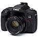Custodia Protezione In Silicone Morbido Camera Case Per Canon 760d Nero - Foto miniatura 1