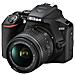 Fotocamera Full HD D3500 + AF-P 18-55 VR F / 3,5 - f / 5,6 VR 24.2MP CMOS 6000 x 4000Pixel Nero  - Foto miniatura 7