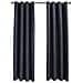 Tende Oscuranti Con Anelli In Metallo 2 Pz Antracite 140x245 Cm - Foto miniatura 2