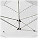 Gazebo Pieghevole Con Pareti Alluminio 2x2 M Bianco - Foto miniatura 2