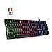 Tastiera Pc Empire K300 - 105 Tasti Semi-meccanici Di Cui 19 Anti-ghosting 12 Multimediali Ad Accesso Diretto Retroilluminata A Led Rgb - Foto miniatura 5