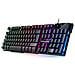 Tastiera Pc Empire K300 - 105 Tasti Semi-meccanici Di Cui 19 Anti-ghosting 12 Multimediali Ad Accesso Diretto Retroilluminata A Led Rgb - Foto miniatura 3