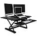 Stazione di Lavoro in Piedi / Seduti da 36" Colore Nero - Foto miniatura 1