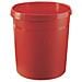 Cestino Gettacarte Grip 18l In Polipropilene Con 2 Impugnature Rosso 18190-17 - Foto miniatura 1