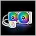 Raff. Liquido Th240 Argb Sync Snow Edition Aio 2*120mm Bianche - Foto miniatura 2