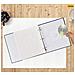 Grande Scivolare Dentro Photo Album Contenente 500 Foto 6 X 4 Gold Stamp Imbottito Coperchio Nero - Foto miniatura 3